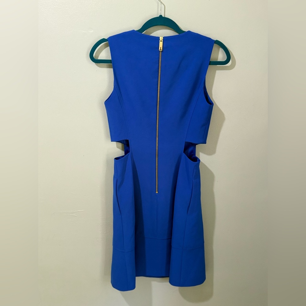 Ted Baker London Panashe Blue Cutout Tunic Mini‎ Dress Women’s Dress Size 1 - Picture 3 of 9